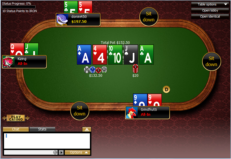 poker 888 online play